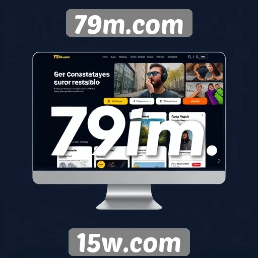 Interface do usuário do 79m.com é intuitiva
